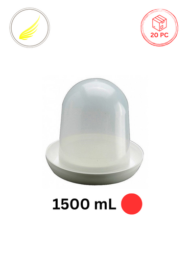 مشربية مطاير 1500مل لون احمر