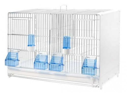 قفص إنتاج بجوانب بلاستيكية واجهة ستانلس ستيل 2GR