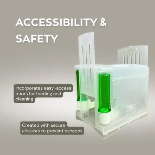 قفص نقل خانة للطيور إيطالي