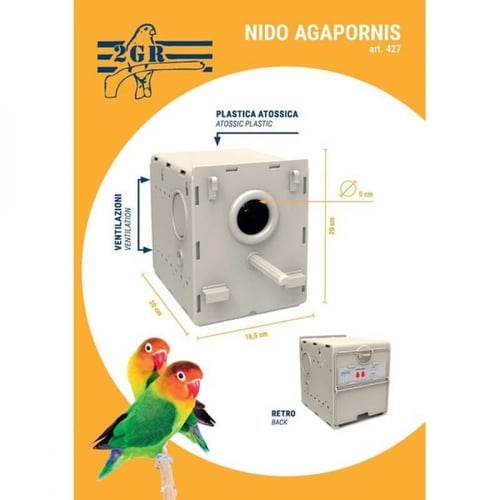 بياضة بلاستيك لطيور الروز والبادجي 2gr