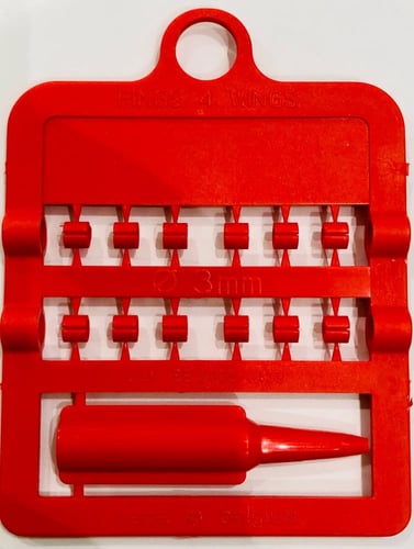 حجل بلاستك مقاس 3مم R4W