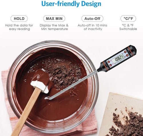 مقياس حرارة لطعام الغر