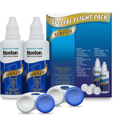 عبوة سفر من محلول بوسطن سيمبلاس متعدد المهام 2 × 6...