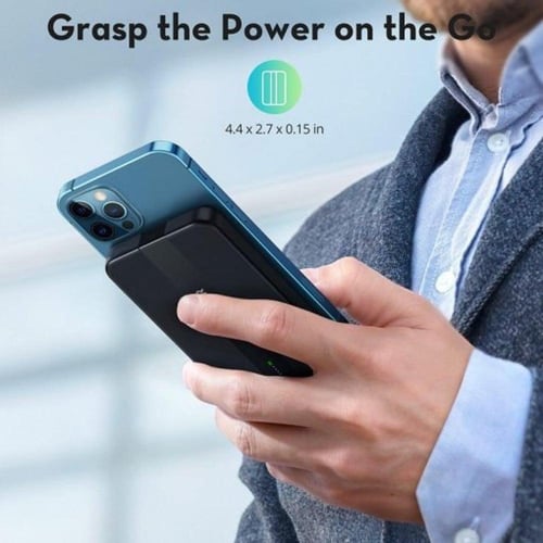 راف باور باور بنك لاسلكي سعة 5000 مللي أمبير فائق...