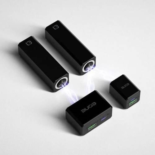 بطارية متنقلة شاحن 10.000 قابلة للفك لبطاريتين منف...