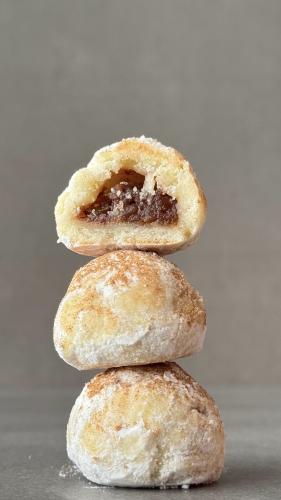 ‎كرات التفاح بالقرفة حجم صغير