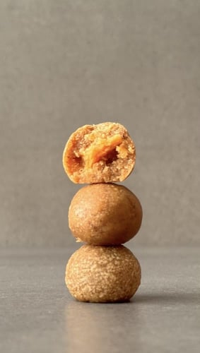 معمول ميني حلاوة بقر بالحليب المحموس الحجم الصغير