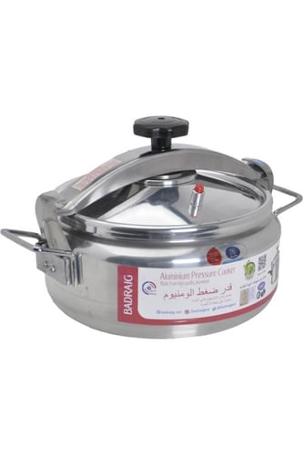 قدر ضغط المنيوم عريض من بادريق