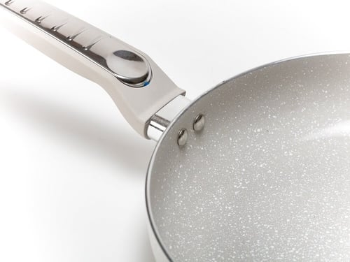 طاوة شوي جرانيت بادريق لون بيج