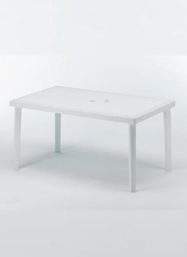 طاولة بلاستيك مستطيلة، متعددة الألوان، عالية الجود...