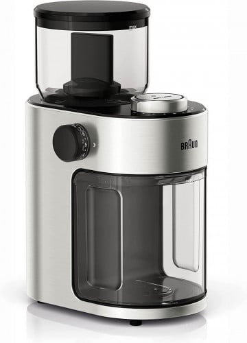 مطحنة بن براون KG7070، سعة 220 غرام، 15 اعداد طحن