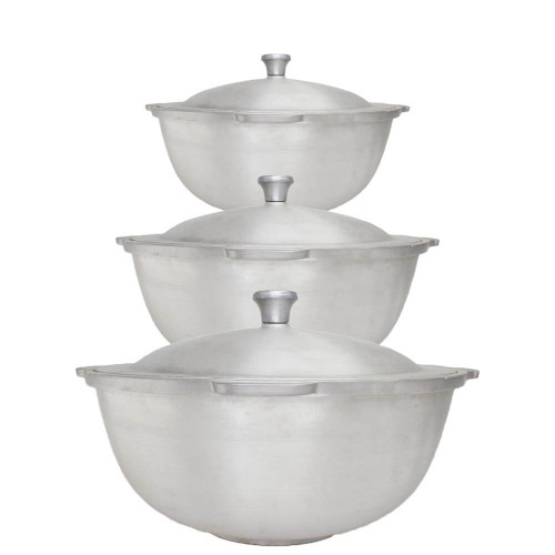 طقم قدور رز بخاري متعدد الأحجام