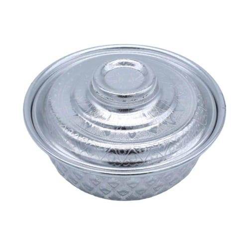 بادية تمر منقوش فضي تايلندي، متعدد المقاسات