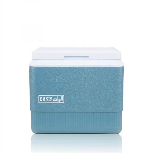 حافظه ثلج الواحة سعة 28 لتر لون ازرق