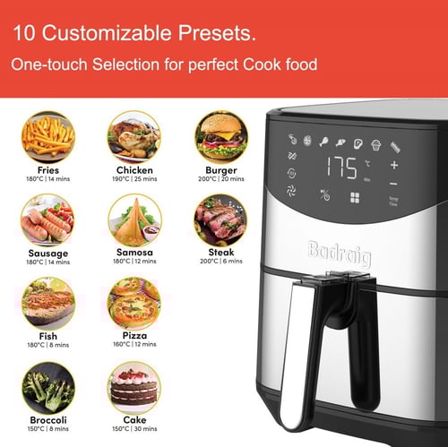 قلاية بادريق بدون زيت الهوائية 5.5 لتر