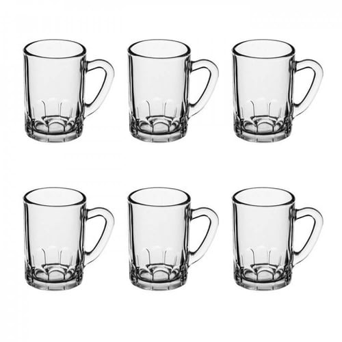 بيالات بادريق شاي الأصلي (طقم 6 قطع)