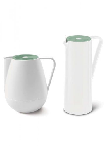 طقم ترامس قهوة وشاي عصري، سعة 1 لتر