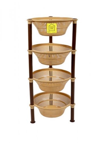 رفوف بلاستيك للمطبخ دائرية