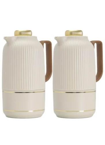 ترامس قهوة وشاي فخمة، 1 لتر، متعدد الألوان، من باد...