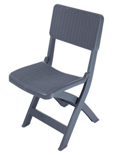 كرسي بلاستيك قابل للطي متعدد الألوان