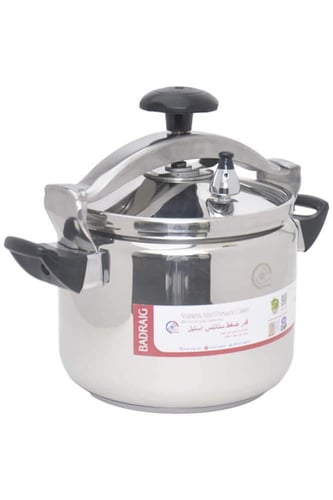 حلة حلة الضغط الاستانلس، متعددة الأحجام، من بادريق