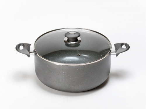 قدر طبخ جرانيت رصاصي من بادريق