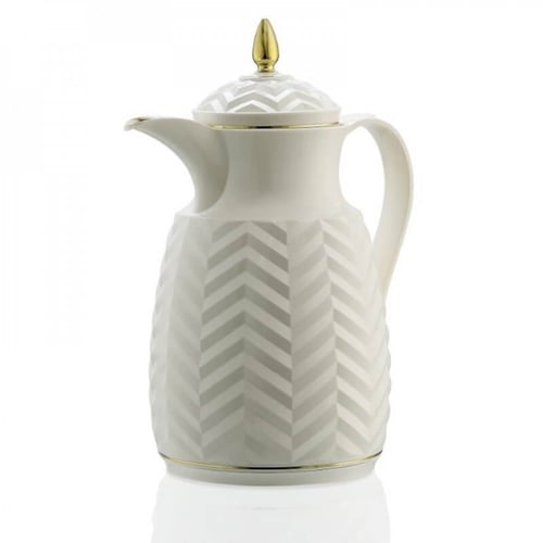 طقم ترامس قهوة وشاي من روز، سعة 1 لتر، موديل 2020