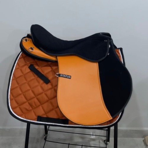 طقم سرج ستيتوس برتقالي