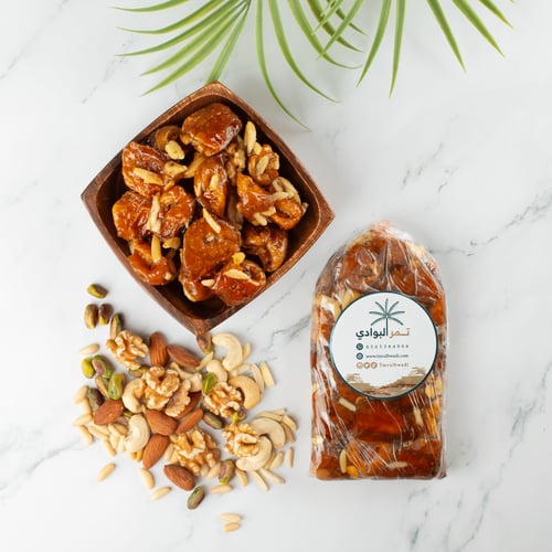 بكج سكري محشي مكسرات - 6 أنواع مختلفة مع طحينة
