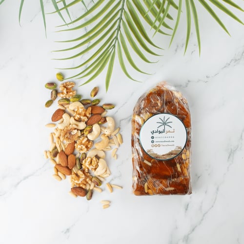 بكج سكري محشي مكسرات - 6 أنواع مختلفة مع طحينة