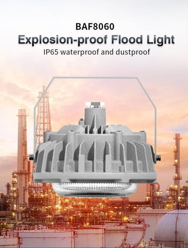 إنارة LED مقاومة للانفجار SAHUNG BAF8060 بقدرة 30...