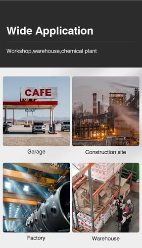 إنارة LED مقاومة للانفجار SAHUNG BAF9018 بقدرة 50...