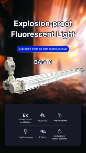 إنارة LED مقاومة للانفجار SAHUNG T-8 بقدرة 18 واط،...