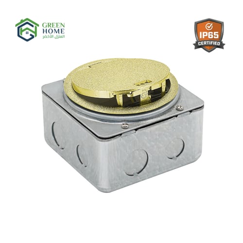 علبة أرضية فلور بوكس جرين هوم دائرية 3 وحدات (Type...