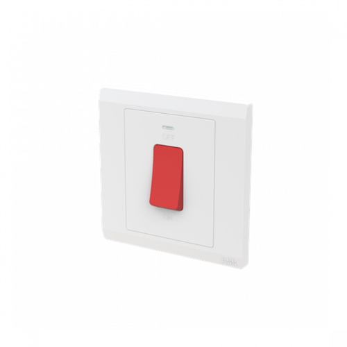 مفتاح سخان 32 أمبير اينورا - أبيض