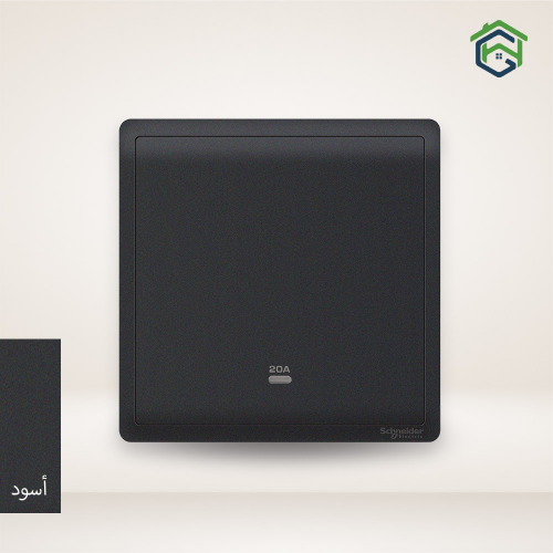 E8231D20N-MB مفتاح مفرد ثنائي القطب 20A مع لمبة اش...