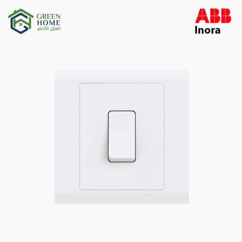 مفتاح 10AX متوسط للدرج اينورا - أبيض