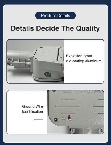 إنارة LED مقاومة للانفجار SAHUNG BAF188 بقدرة 40 ا...
