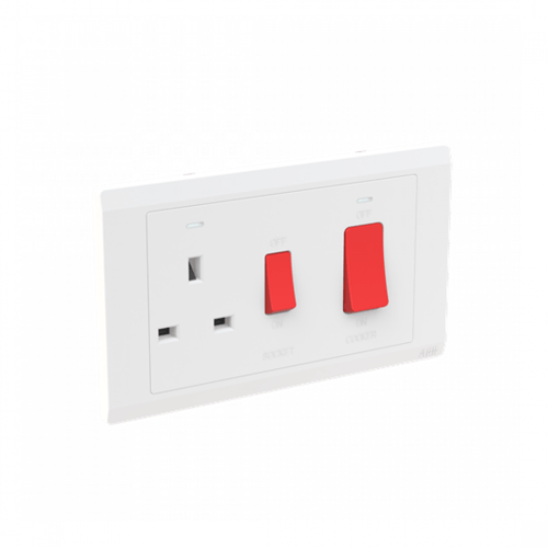 مفتاح 45 أمبير + فيش 13 أمبير مع مفتاح للفرن اينور...