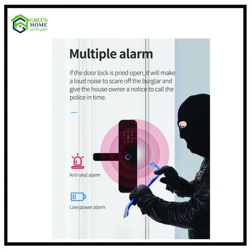 قفل باب ذكي مع امكانية التحكم به عن طريق تطبيق Are...