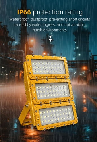 إنارة LED مقاومة للانفجار SAHUNG BAF8280 بقدرة 100...