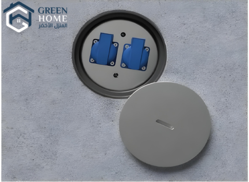 صندوق أرضي مقاوم للماء IP67 مع مقابس كهربائية ومنا...
