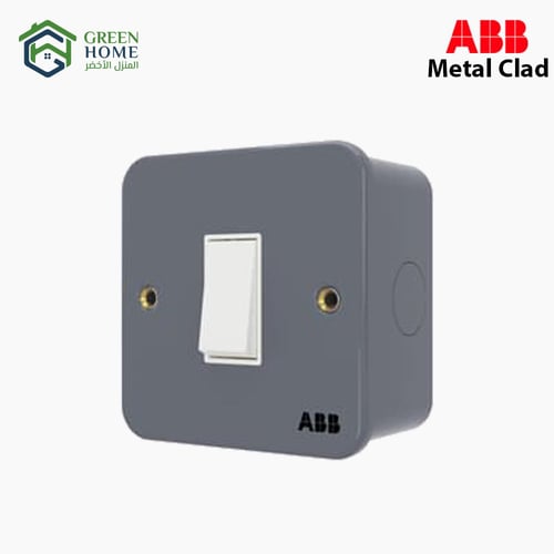 مفتاح 10 امبير متوسط ميتل كلاد -ABB