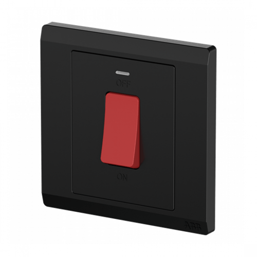 مفتاح مكيف 45 أمبير اينورا - أسود