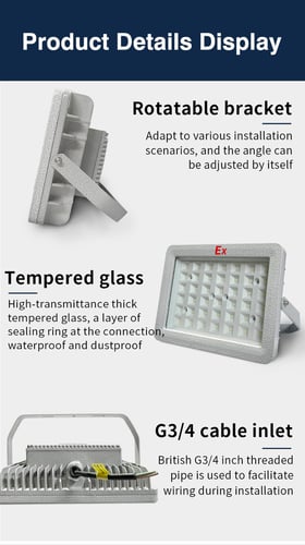 كشاف LED ضد الانفجار IP66 من SAHUNG موديل BAF220 –...