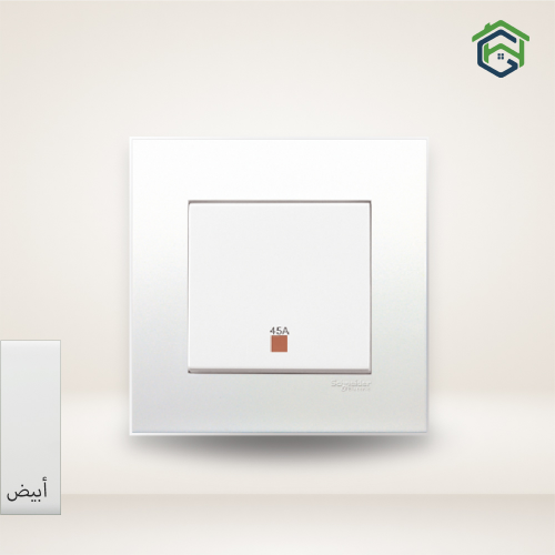 KB31DR45N-WE مفتاح مفرد ثنائي القطب 45A مع لمبة اش...