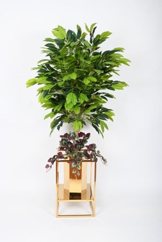 شجرة بمركن استيل فاخر