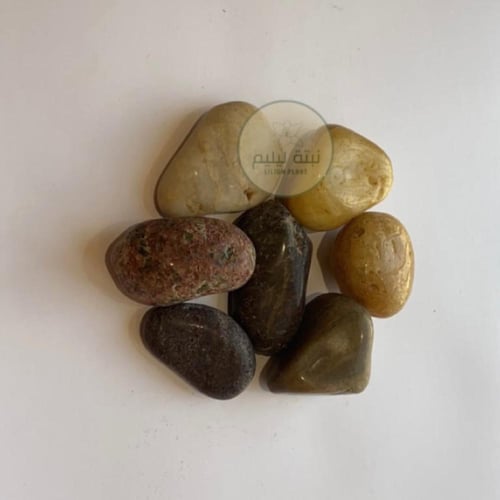احجار ملونه درجات البني