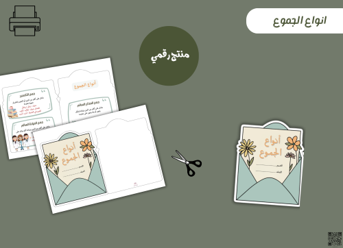 Flyer of types of plural forms - pdf - ready for p...