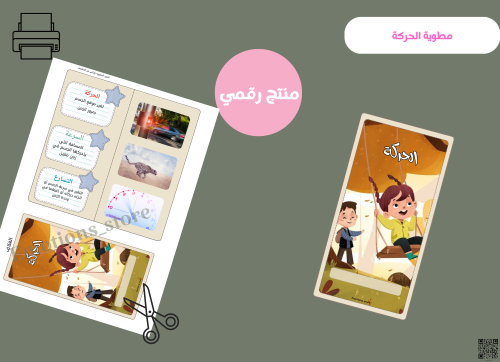 مطويه الحركه _سادس ابتدائي رقمية